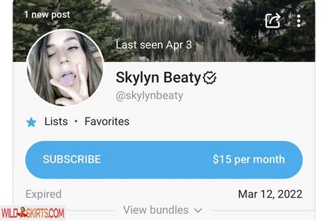 skylyn beaty naked|OnlyFans